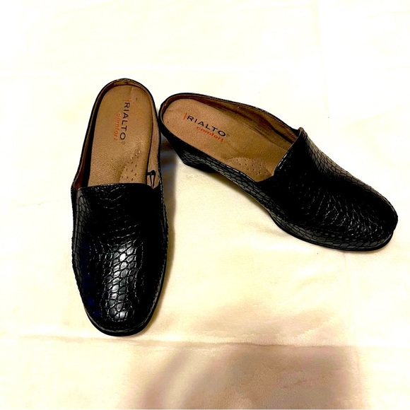 Rialto Vette Comfort Mule/Shoe Black Size 9 - Picture 4 of 8